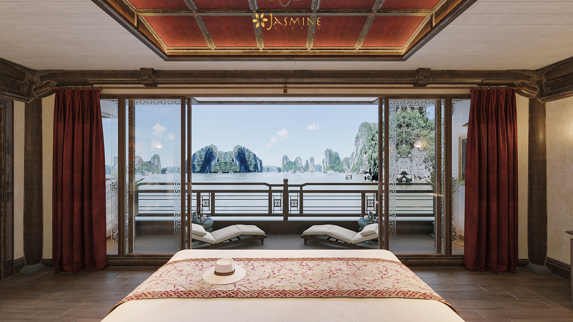 Giường ngủ hướng vịnh